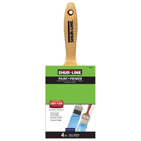 SHUR-LINE Shur-line 212301 4 in. Premium Flat Exterior Paint Brush 22384964099